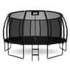 Aga SPORT EXCLUSIVE Trampolin 500 cm Črna + zaščitna mreža + lestev