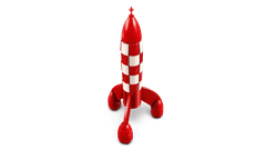 LEGO 21367 Ideas Tintin® Lunarna raketa