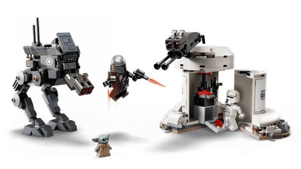 LEGO obrambni stolp z izstreljevalniki