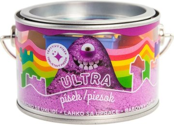 Ultra pesek z bleščicami Vijolična
