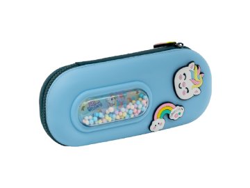 Astra Torbica za svinčnike iz pene 3D EVA AstraBAG KITTY, modra, 503025060