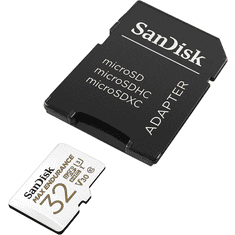 SANDISK 32GB MAX ENDURANCE microSD spominska kartica z adapterjem