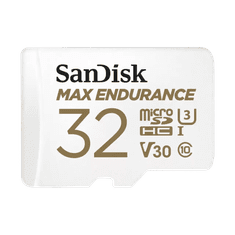 SANDISK 32GB MAX ENDURANCE microSD spominska kartica z adapterjem