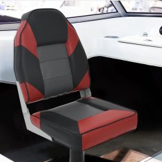 Vidaxl Sedež za čoln 2 kosa s podstavkom vrtljiv 360°