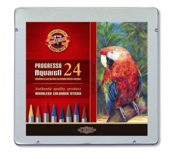 Koh-i-Noor Umetniške barvice Progresso Aquarell 8784 - 24 kosov