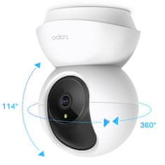TP-Link Tapo C200 FHD dnevna/nočna Pan/Tilt Wi-Fi bela Ai elektronska varuška nadzorna kamera