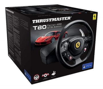 THRUSTMASTER T80 FERRARI 488 GTB EDITION RACING WHEEL PC/PS4