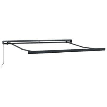 Vidaxl | Okvir tende | Antracit 350 x 250 cm Aluminij