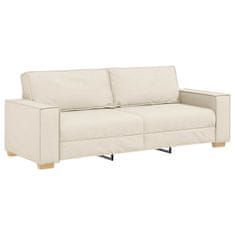 Vidaxl Kavčna garnitura 3 szt. Bež 220 x 80 x 84 cm