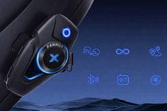 Farrot motoristični interkom Bluetooth 500 m za 2 osebi