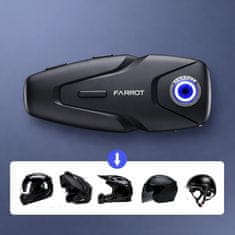 Farrot motoristični interkom Bluetooth 500 m za 2 osebi