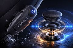 Farrot motoristični interkom Bluetooth 500 m za 2 osebi