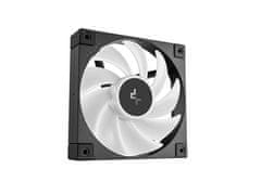 DEEPCOOL Ventilator za ohišje FD12 ARGB PWM 120mm, črn