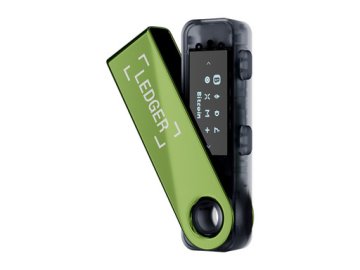 Ledger Nano S PLUS, denarnica za Bitcoin in druge kriptovalute, Oxidate Green