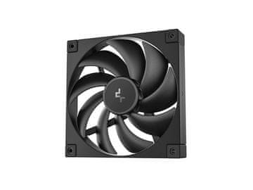 DEEPCOOL Ventilator za ohišje FD14 PWM 140mm, črn