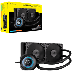 Corsair NAUTILUS 240 RS LCD, 2x 120mm ventilator, vodno hlajenje za procesor