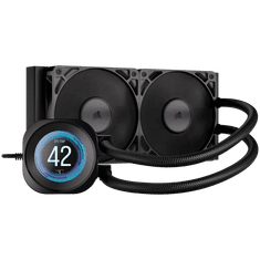 Corsair NAUTILUS 240 RS LCD, 2x 120mm ventilator, vodno hlajenje za procesor