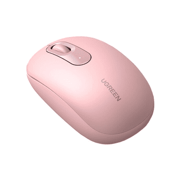 Ugreen 90686 brezžična miška 2.4G - roza