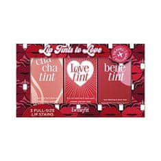 Benefit Darilni set tekočih barv za ustnice in lica Lip Tints to Love