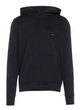 shumee Moška črna jopa s kapuco TOMMY HILFIGER, velikost L