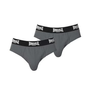 shumee Lonsdale moške sive spodnjice, 2 kosa, velikost L