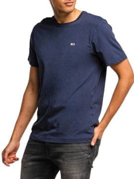 shumee Moška majica Tommy Jeans Blue Regular Fit, velikost M