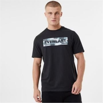 shumee Moška črna majica Everlast Camo, velikost L