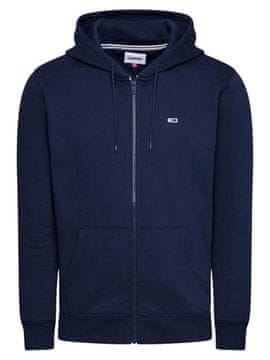 shumee TOMMY JEANS Črna, mornarsko modra jopa z zadrgo, velikost S