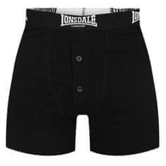 shumee 2x črne moške boksarice LONSDALE v škatli, velikost L