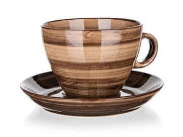 Banquet Skodelica + krožnik 290ml PALAS keramika HN