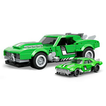 Mattel Brick Shop Hot Wheels Speed Camaro