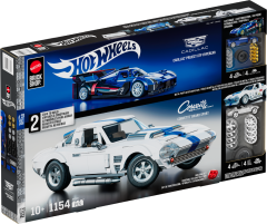 Mattel Brick Shop Hot Wheels Elite Corvette