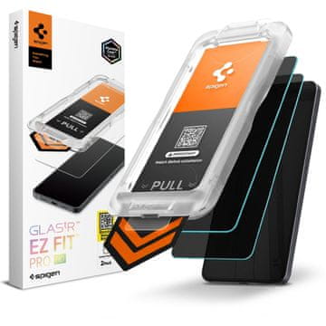 Spigen Glass tR EZ Fit Pro HD (Privacy) 2 Pack, transparency - Samsung Galaxy S2026+