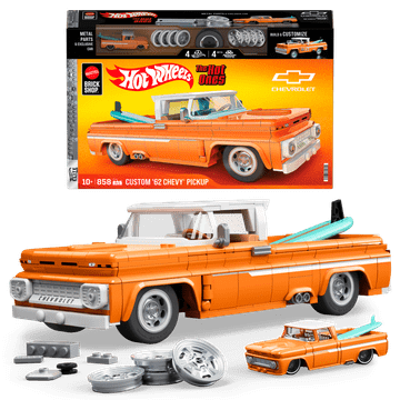 Mattel Brick Shop Hot Wheels Custom Chevy Pickup