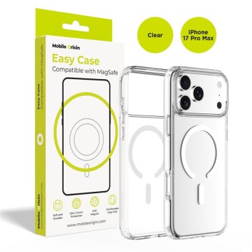 Mobile-origin Hybrid MagSafe Case, clear - iPhone 17 Pro Max