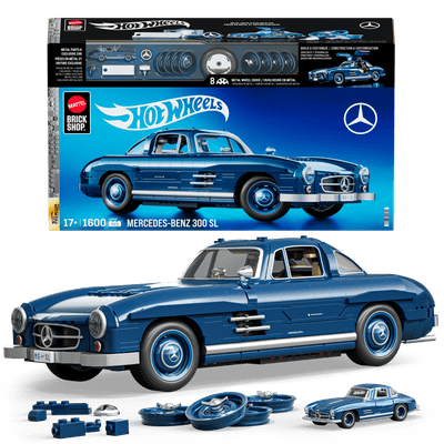 Mattel Brick Shop Mercedes-Benz 300 SL Gullwing