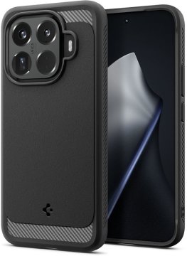 Spigen Rugged Armor, matte black - Xiaomi 15T Pro