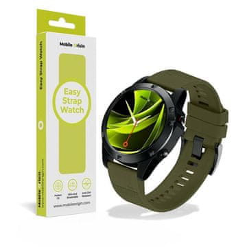 Mobile-origin Easy Strap Watch 26mm Dark Green