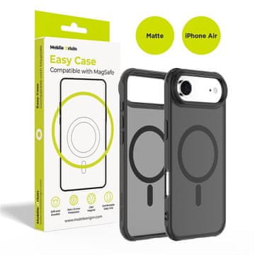 Mobile-origin Hybrid MagSafe Case, matte black - iPhone 17 Air