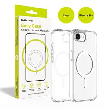 Mobile-origin Hybrid MagSafe Case, clear - iPhone 16e