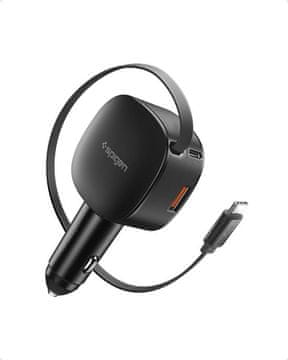 Spigen Essential 60W Car Charger EV603BT, black