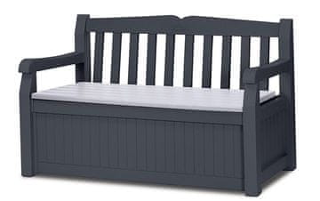 KETER Eden 265L vrtna klop, grafit (250076)