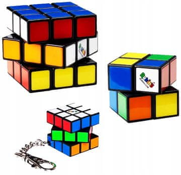 shumee Rubikov set 2x2 3x3 obesek za ključe
