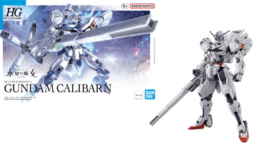 shumee Bandai HG 1/144 Gundam Calibarn plastični model Čarovnica iz Merkurja