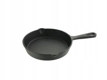 shumee LITOGELEZNA PONVA 20 CM, VZDRŽLJIVA, ELEGANTNA LITOGELEZNA PONVA ZA SERVIRANJE JEDI