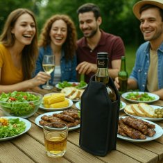 shumee HLADILNI POKROV ZA STEKLENICE VODE, VINA, ŠAMPANJCA, PIVA, HLADILNIKA GELOV