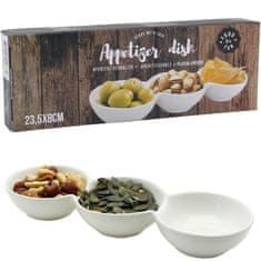 shumee 3 PORCELANSKE POSODICE ZA OMAKE IN OMAKE