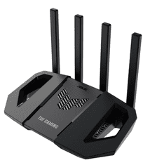 ASUS TUF Gaming BE3600 wifi usmerjevalnik, Dual-Band WiFi 7, AiMesh, 2.5G port, črni (90IG0A90-MO9C00)