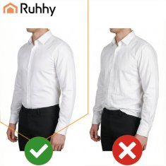 Ruhhy Univerzalno držalo za moške srajce