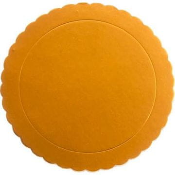 Dekora Podloga za torto 20cm 3mm zlata -